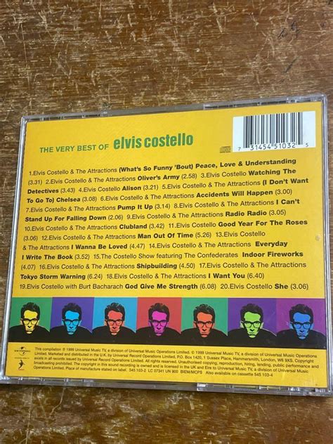 Elvis Costello The Very Best Of Hobbies Toys Music Media Cds