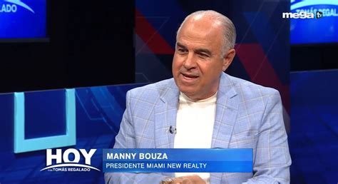 Hoy Con Tom S Regalado Entrevista A Manny Bouza Presidente De