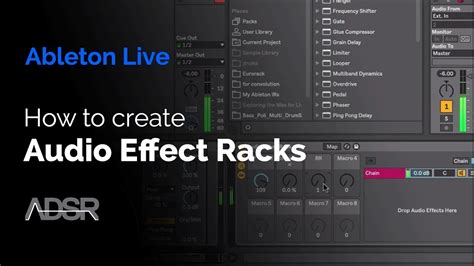 Creating A Audio Effect Rack In Ableton Live YouTube