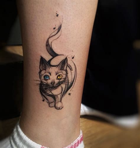 20 Tattoo Ideas For Cat Lovers Demilked