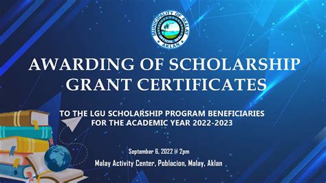 Awarding Of Scholarship Grant Certificates Malay Activity Center