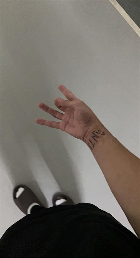 My New Anti Tattoo 💕🦇 Rjuicewrld