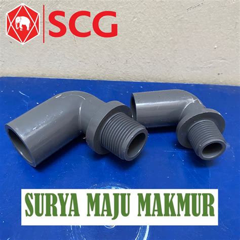 Jual Keni Drat Luar Scg Reducer Elbow Knie X Knee