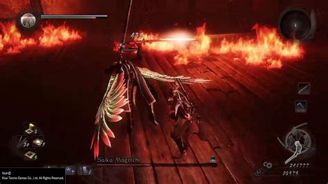 Nioh Saika Magoichi Boss Fight St Try Kill Youtube