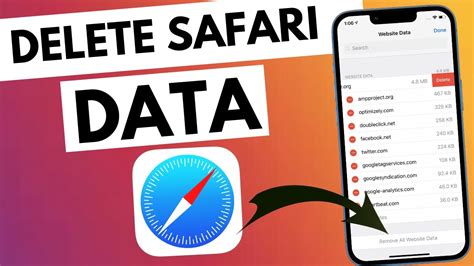 How To Delete Safari All Data With 1 Click Remove Safari Data In Iphone And Ipad Youtube