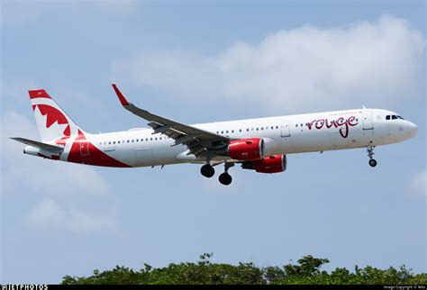 C FJQH Airbus A321 211 Air Canada Rouge Nito JetPhotos