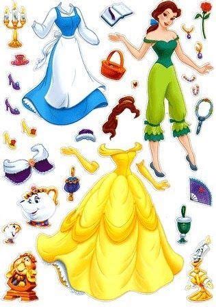 Recortables De Princesas Disney Bebeazul Top Paper Dolls Clothing