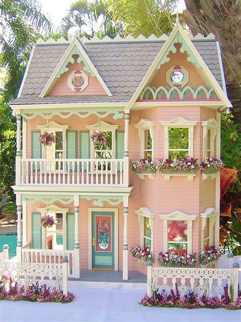 Pin By Kathy Patages On Shabby Chic Doll House Doll House Barbie