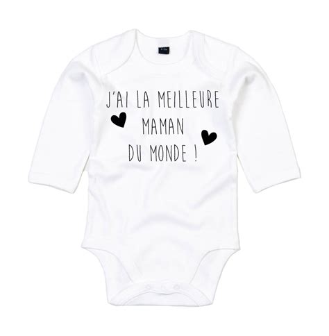 Body J Ai La Meilleure Maman Du Monde Bouille D Amour