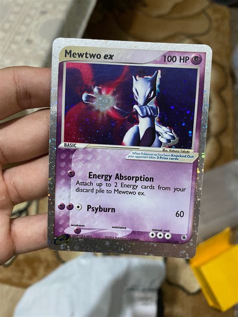 Mewtwo Ex Pokemon Ex Ruby Sapphire Vintage Card Hobbies