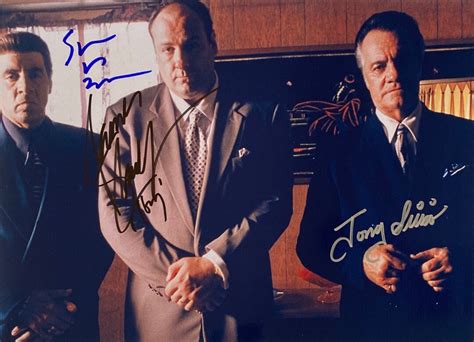 Autograph Signed Sopranos Photo Coa Etsy