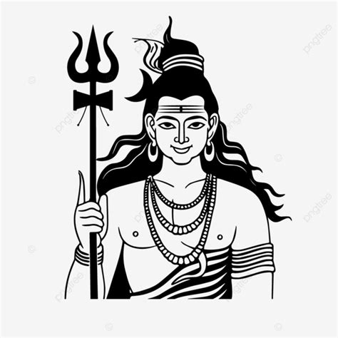 God Shiva Black And White Coloring Image Vector, Ring Drawing, God Drawing, Color Drawing PNG ...