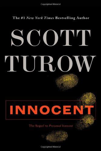 Innocent Kindle County Legal Thriller By Scott Turow Goodreads