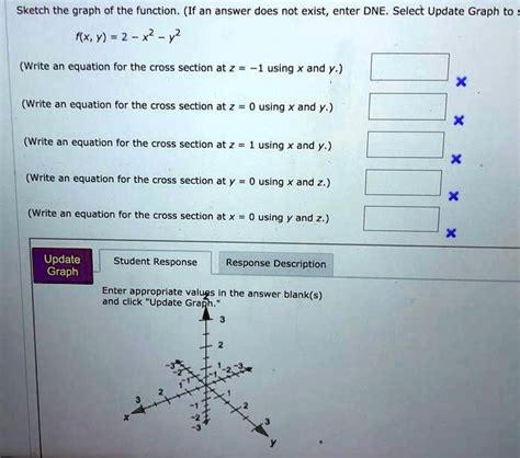 Sketch The Graph Of The Function If An Answer Does Not Exist Enter