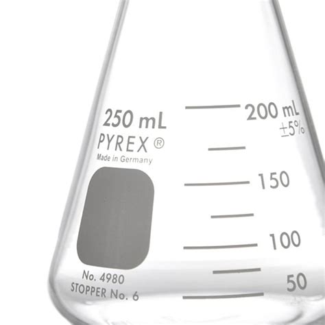 Matraz Erlenmeyer Ml Pyrex Matraz Erlenmeyer