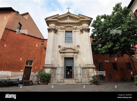 italy, rome, trastevere, church of sant'egidio Stock Photo - Alamy