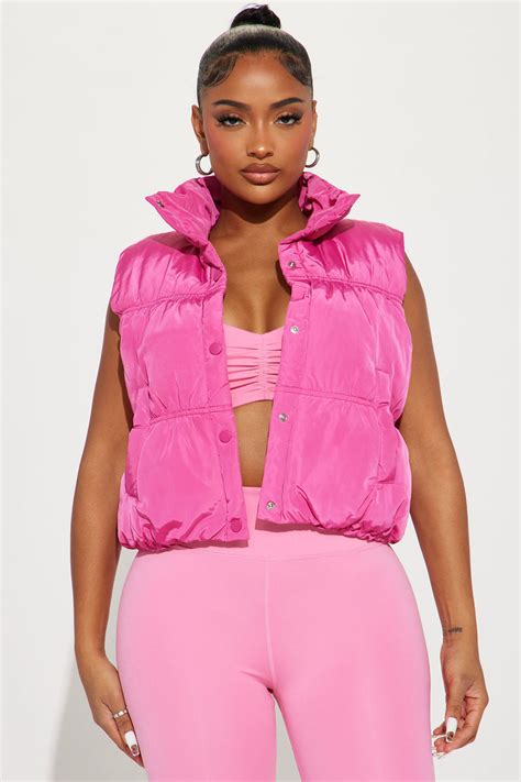 Stella Puffer Vest Pink Fashion Nova Jackets And Coats Fashion Nova