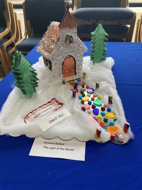 Gingerbread House Contest Winners Announced | Robeson Community College : Robeson Community College