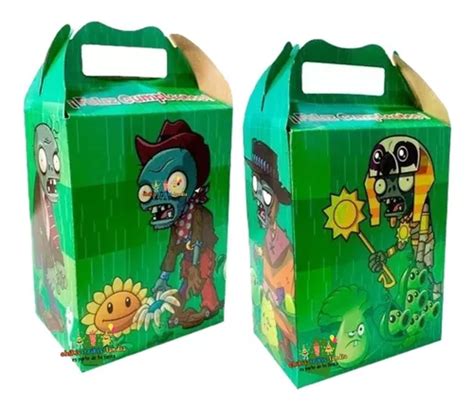 25 Cajitas Dulceros Fiesta Recuerdo Bolo Compatible Zombi MercadoLibre