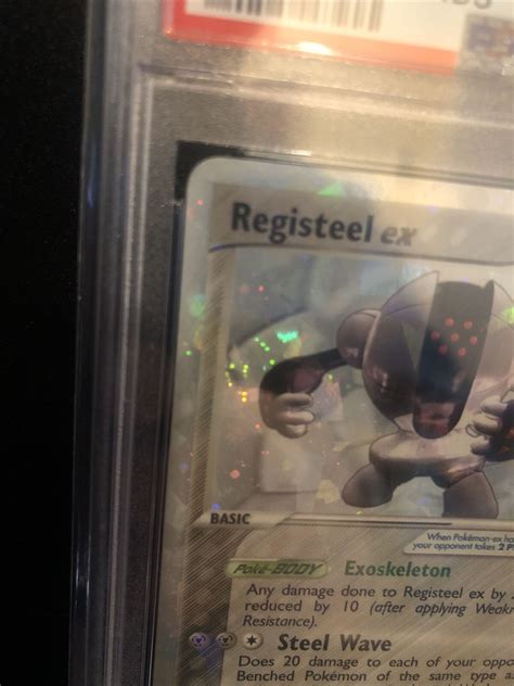 Pok Mon Tcg Registeel Ex Hidden Legends Holo Rare Ex Psa Swirl