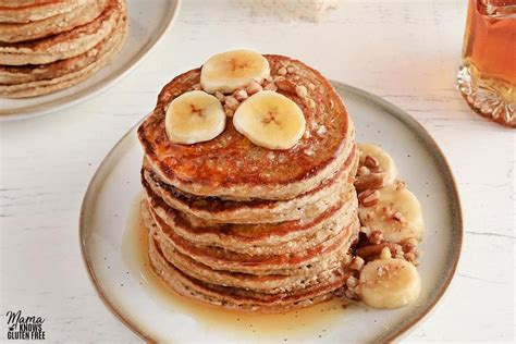 Banana Oatmeal Pancakes Mama Knows Gluten Free