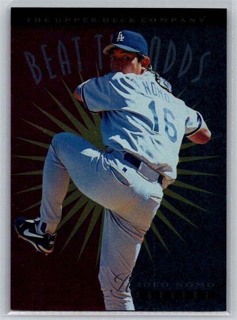 Upper Deck Baseball Hideo Nomo Los Angeles Dodgers Ebay