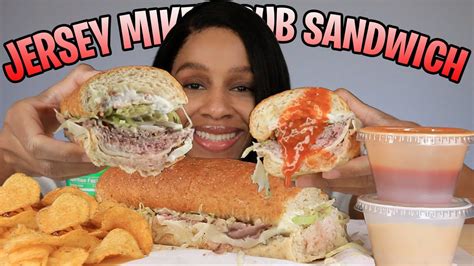 Jersey Mike S Club Supreme Sub Sandwich With Chipotle Mayo Buffalo