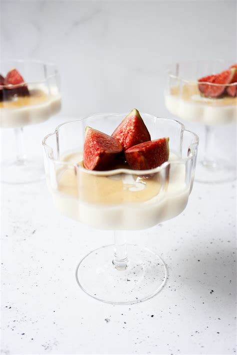 Adams Fig And Honey Yoghurt Panna Cotta Delicious Monster
