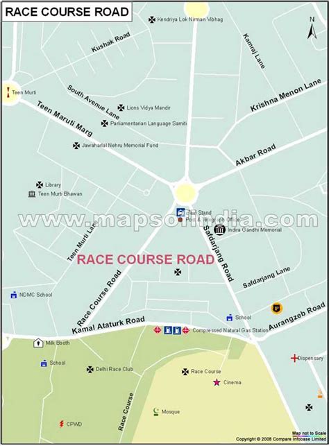 Race Course Road Map