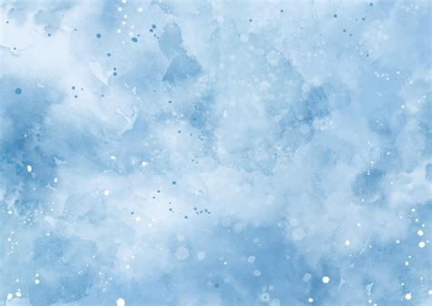 Free Vector Hand Painted Pastel Blue Watercolour Background