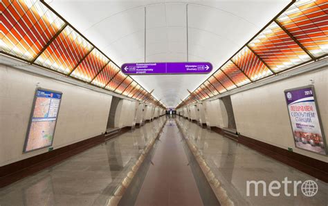 Названа причина протечки воды на станции метро "Дунайская" в Петербурге ...
