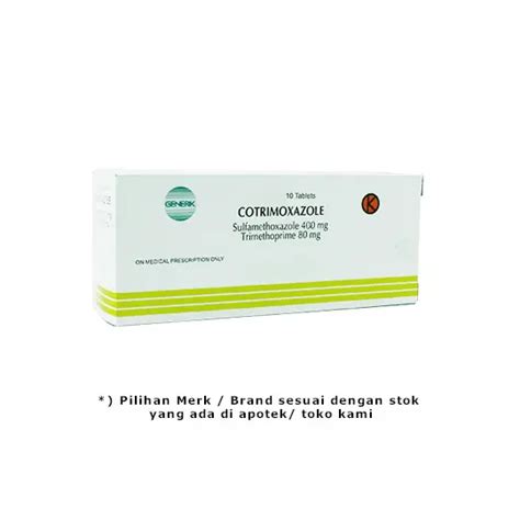 COTRIMOXAZOLE 480 MG 10 TABLET Kegunaan Efek Samping Dosis Dan