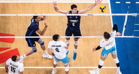 Termin El Sue O De Argentina En La Vnl Italia La Barri En Cuartos De