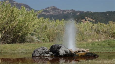 Geyser at Yosemite National Park, Stock Footage Video (100% Royalty ...