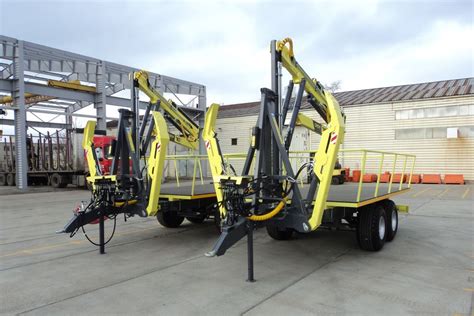 Tractor Trailer With Crane Dl Agromaster From Dlight Llc