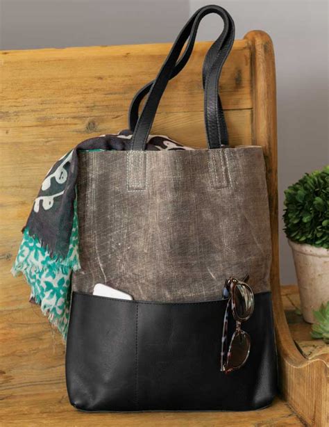 Slate Leather Tote Bags Olive Cocoa Llc