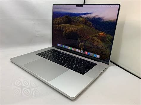 【傷や汚れあり】1円スタート！！《m1max搭載》apple Macbook Pro A2485 16 Inch 2021 シルバー