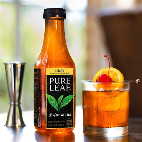 Pure Leaf Real Brewed Variety Pack Iced Tea Bottled Tea Drink Sweetened 185 Oz 12 Bottles