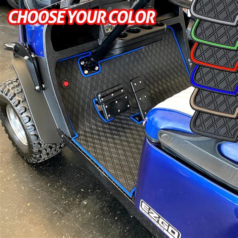 Ezgo Txt Floor Mat Diamond Stitch Xtreme Mats Gcts