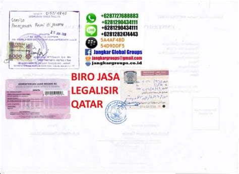 Legalisir Ijazah Di Kedutaan Qatar Jangkar Global Groups