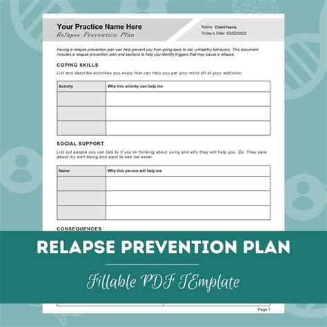 Relapse Triggers Coping Skills Worksheets Coping Skills Worksheets