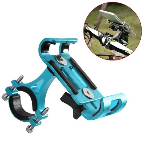 Full Aluminium Alloy Mobile Phone Holder Stands For Bicycle Motorcycle