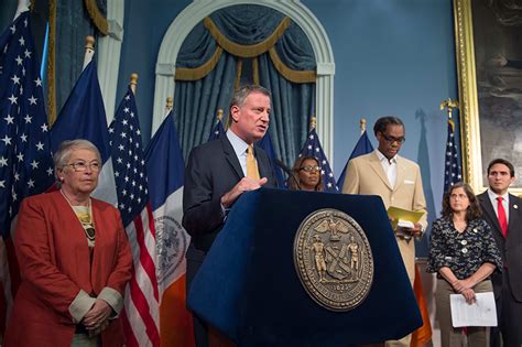 Mayor Bill De Blasio Signs Two Transparency Bills Into Law City Of