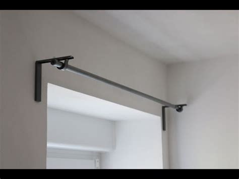 IKEA RÄCKA Gardinenstange mit BETYDLIG Halterungen - Anbau - von ...