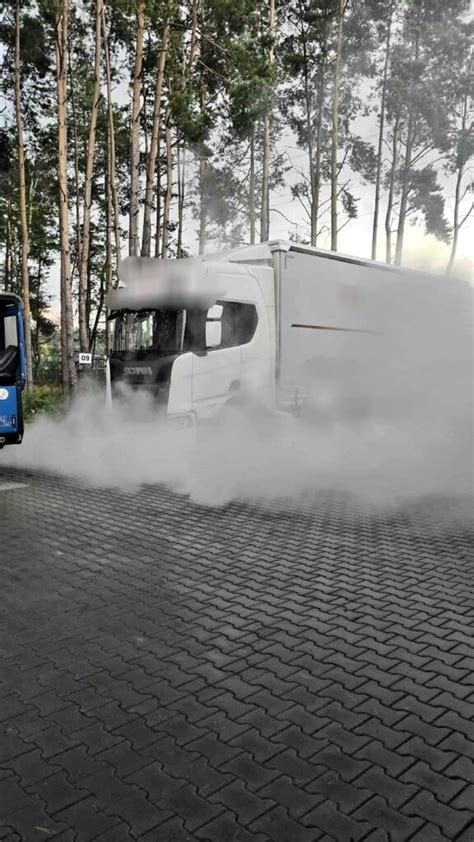 Po Ar Samochodu Ci Arowego Na Terenie Jednej Z Firm W Zawadzkiem O