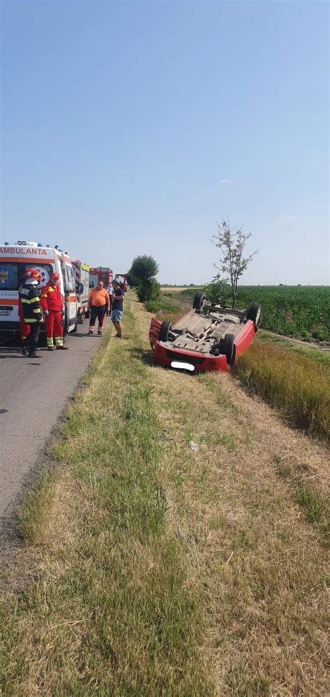 Accident rutier cu două victime Trafic dirijat pe DN2 E85 în