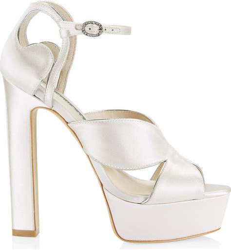 Sophia Webster Rita Satin Platform Sandals Shopstyle