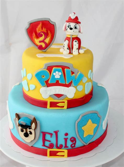 Birthday Cake Paw Patrol Pat Patrouille By Christel Kiki