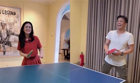 Portraits Of Celine Evangelista Playing Table Tennis Turns Out Her