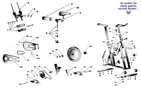 Schwinn Exercise Bicycle Parts